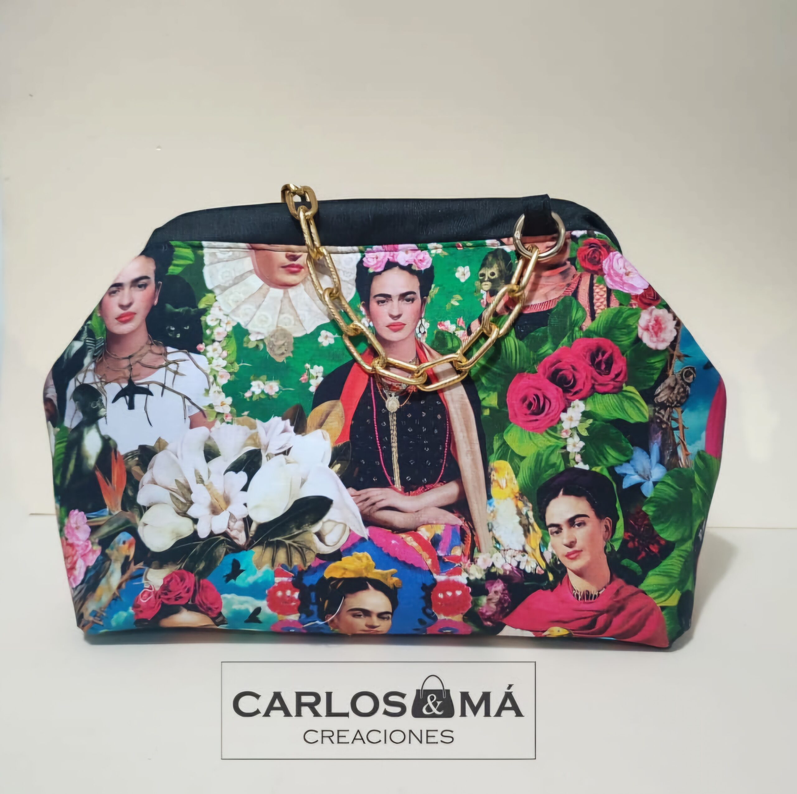 BOLSO TUBULAR FRIDA KAHLO