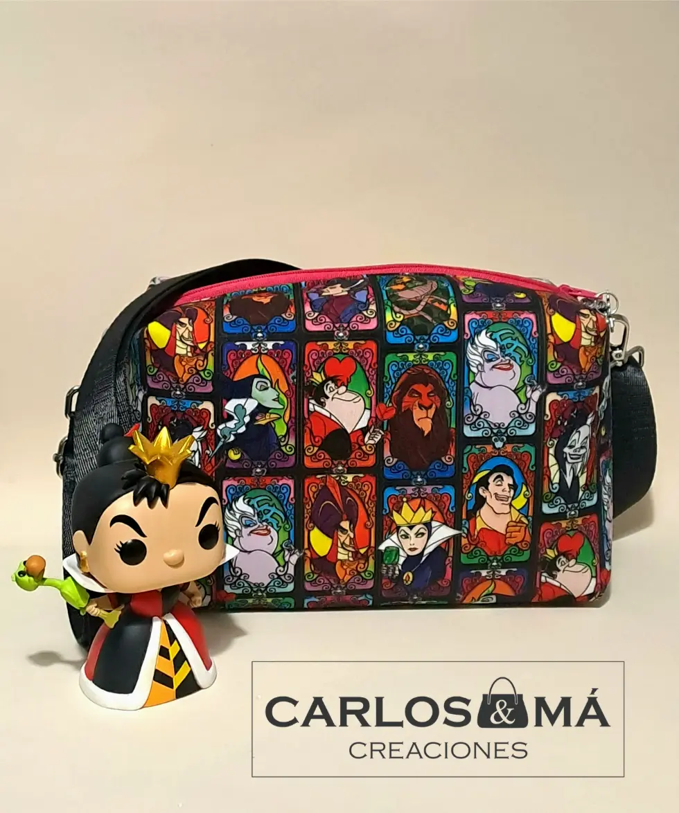 BOLSO BANDOLERA VILLANOS DISNEY