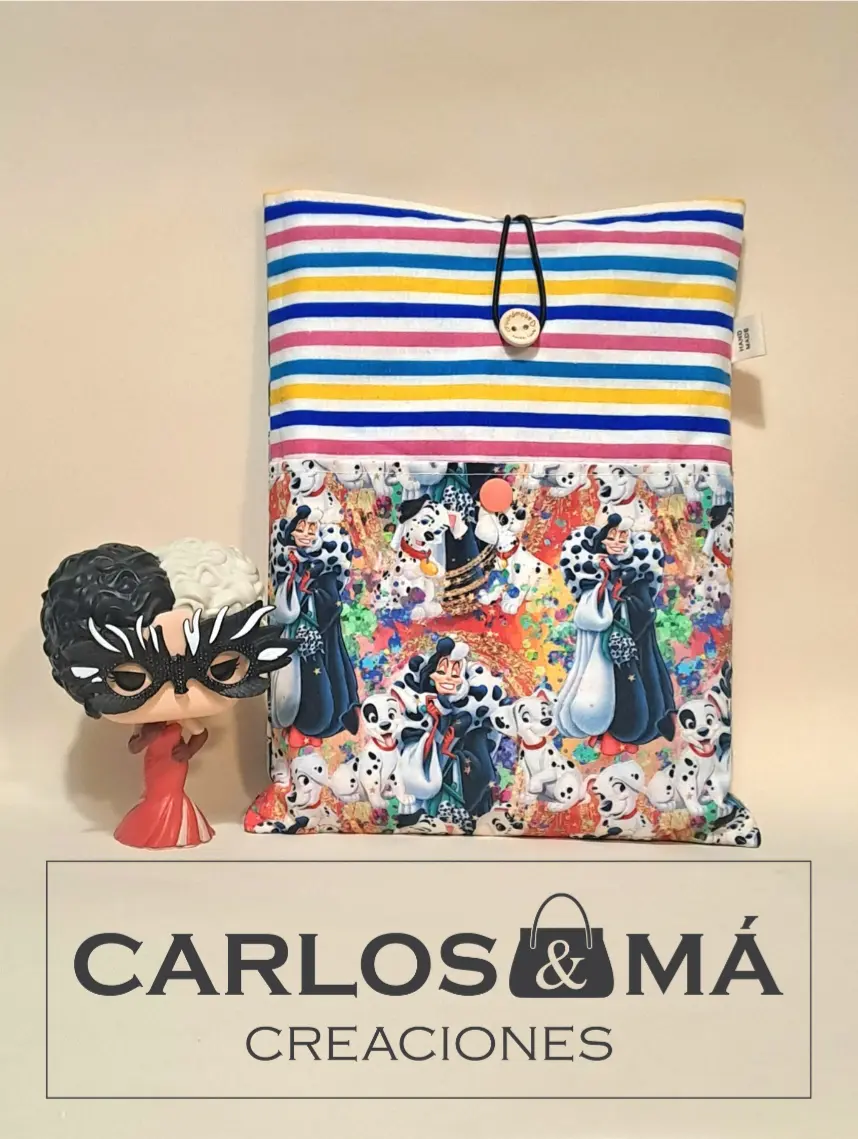 FUNDA DE LITERARIA CRUELLA D VIL