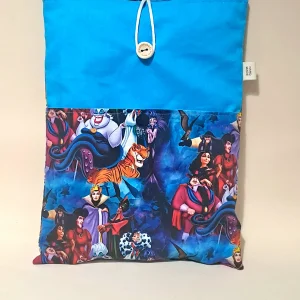 FUNDA DE LITERARIA VILLANOS DISNEY