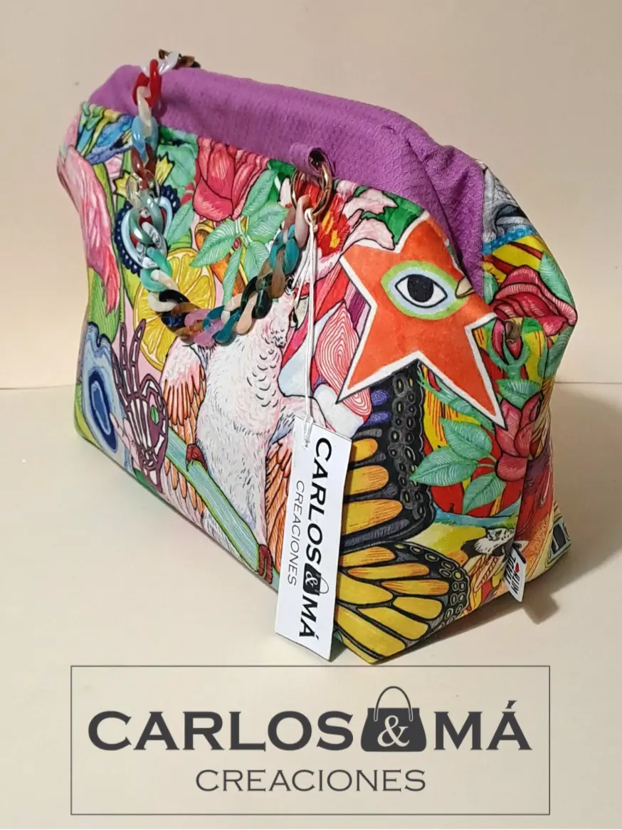 BOLSO TUBULAR Fantasia Multicolor - Imagen 2