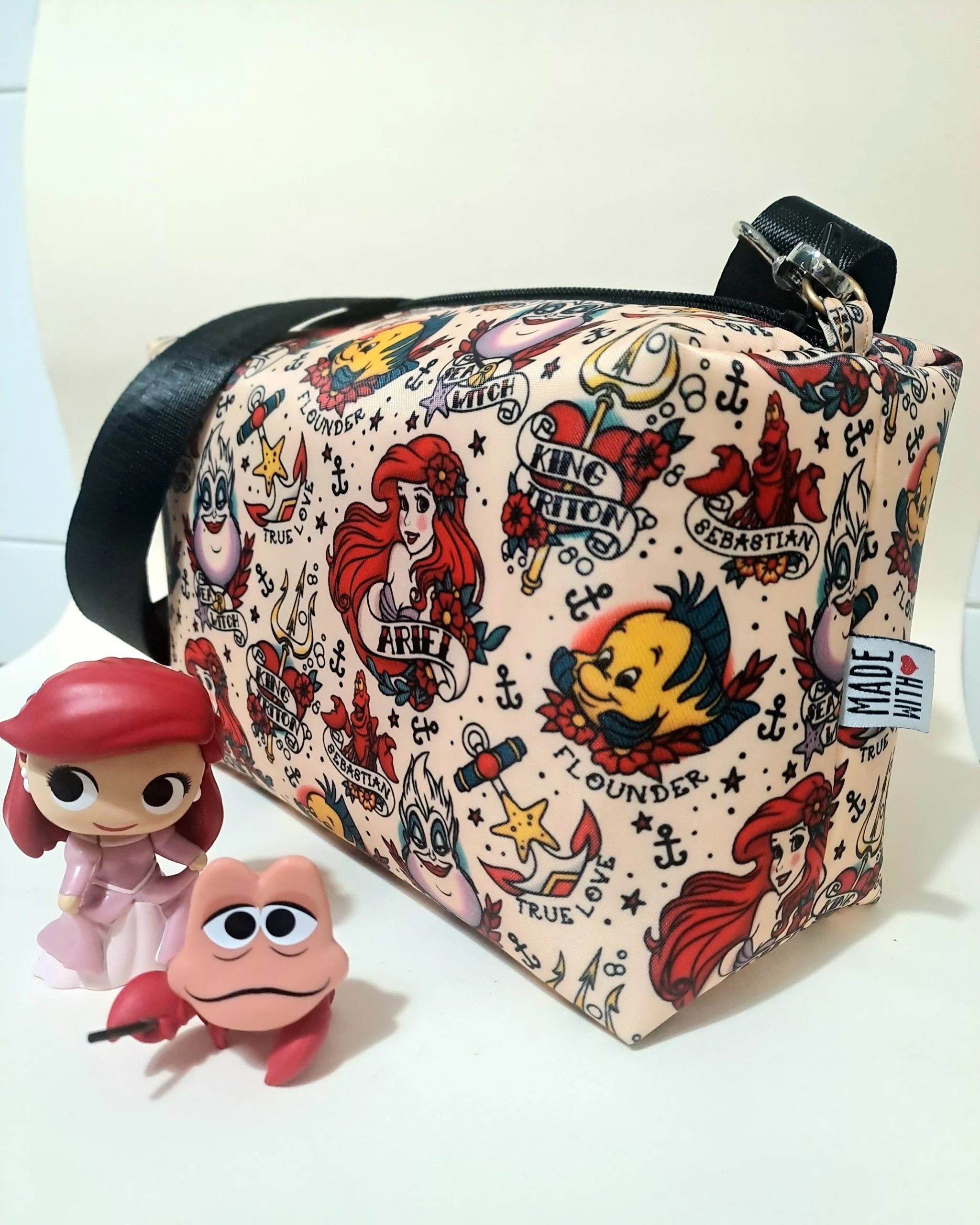 BOLSO BANDOLERA la sirenita - Imagen 2